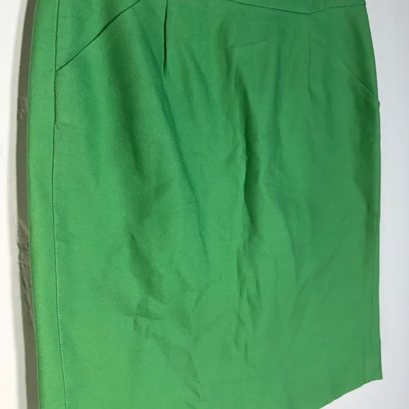 J. Crew Vibrant Green Pencil Skirt - Picture 3 of 14